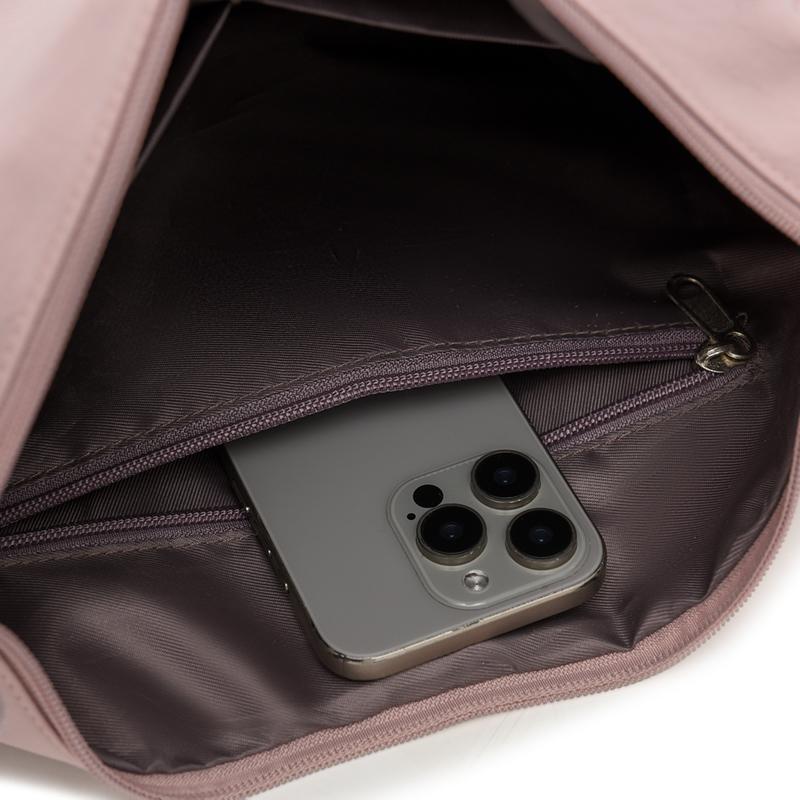 Large Capacity Nylon Bag Women's Shoulder Crossbody Bag Lightweight Commuter Tote Bag