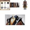 Genshin Impact Zhongli Cosplay Halloween Party Suit For Adults