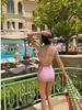 Women's Sexy High-Waisted Bikini with Slimming Effect for Summer Vacations