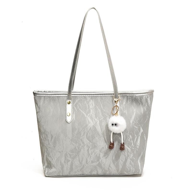 

2025 нова жіноча сумка-тоут срібний