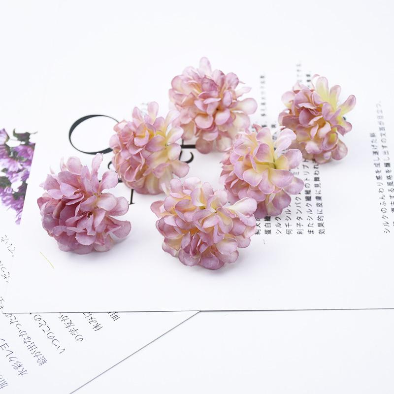 20 Bucăți Cap de Floare de Garoafă Falsă pentru Nuntă Crăciun Scrapbooking Decor Acasă Accesorii Nupțiale Lichidare Flori Artificiale