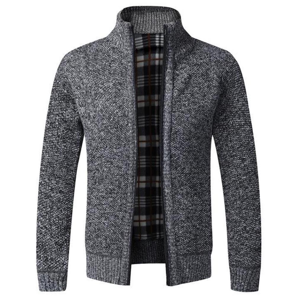 בגדי גברים סוודר גברים ז'קט סוודר רפוי קרדיגן סרוג נוער קז'ואלי לגברים