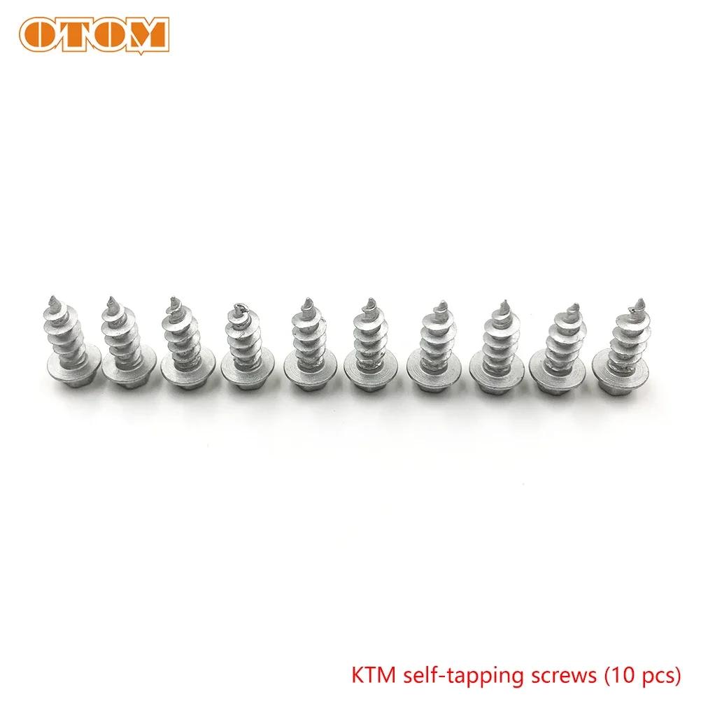 For KTM Fairing Screws Motorcycle Bolt Kit M6 M8 Shock Absorbing Guard Plate Brake Disc Screw EXC XC SX Adventure Fastener Kit