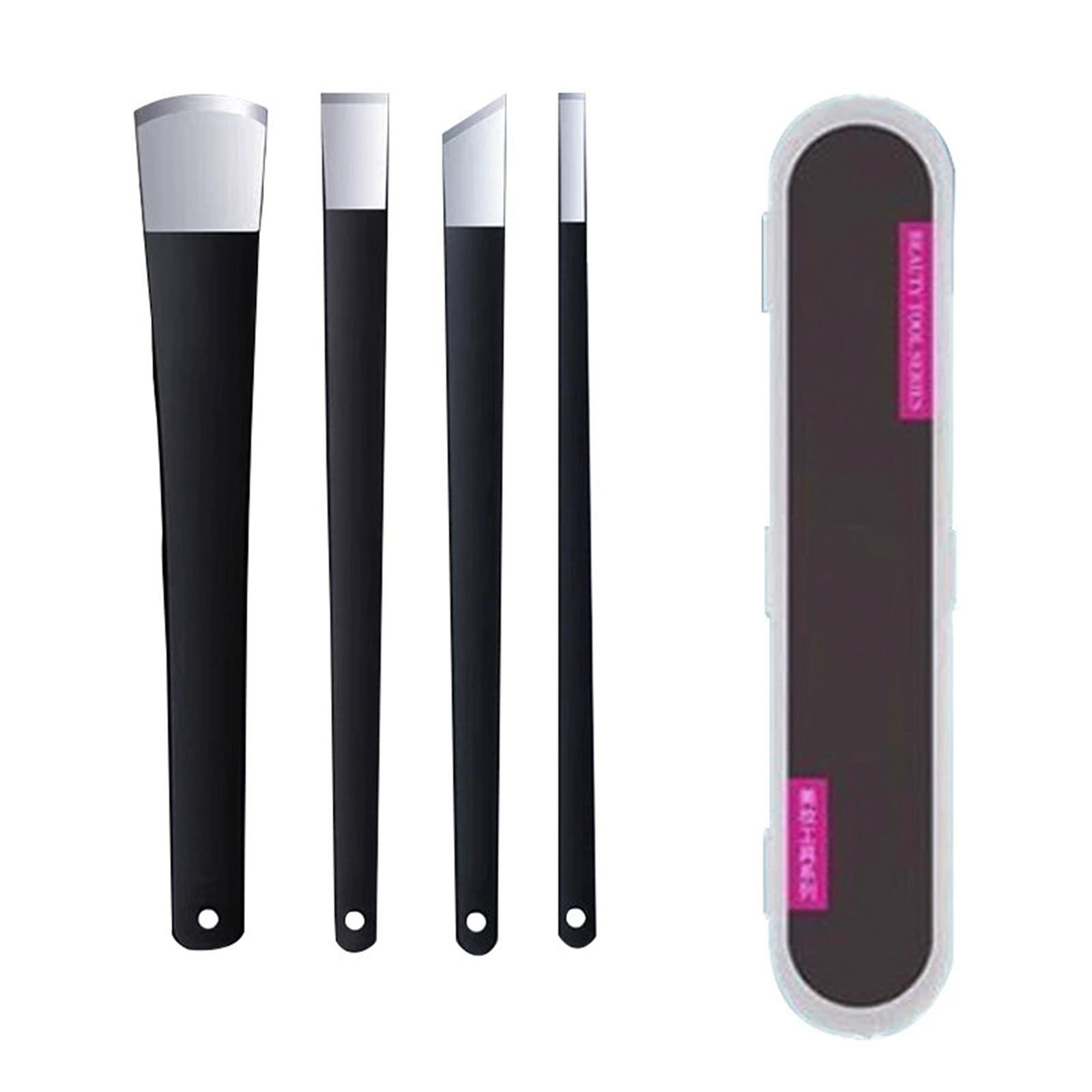 

(130mm Four-Knife Set 3 With Free Storage Box) Yangzhou Three-Knife Foot Care Tool For Removing Dead Skin And Calluses One Size