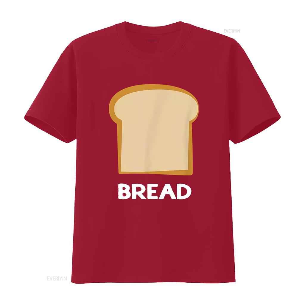 Bread Design Slice of T Shirt Vintage Washed Stretched Graphic Versatile Casual Unisex Top For Everyday Wear Soft Streetwear