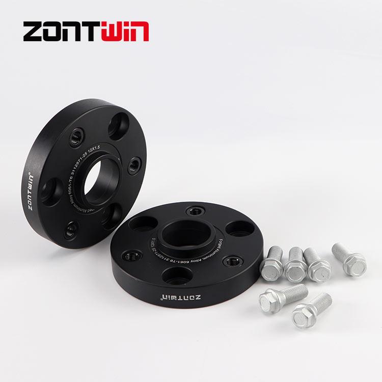 2Pieces 20/25/30mm Alloy Aluminum Wheel Spacer PCD 3-112 CB 57.1 Suit for Smart CABRIO(450) CITY-COUPE(450) FORTWO CABRIO (450)