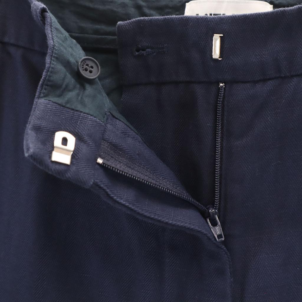 KENZO Herringbone work Wide pants 40 Navy Men's Used