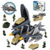 OTONOPI Military Airplane Toy Fighter Military Base Military Easy Battle Abundant for Boys Birthday Ages Set Airplanes, Jets, Playset, Vehicles,