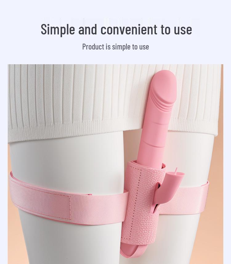 AV Strap for Flirting and Couples' Play: Erotic Toy and Assistive Device