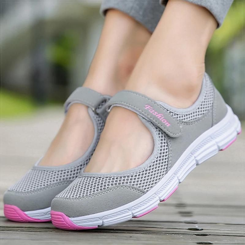 Classics Shoes Women Flats Mujer Sneakers Comfortable Woman Sandals White Footwear Flat Shoes Women 2025 Trend Women's Sneaker