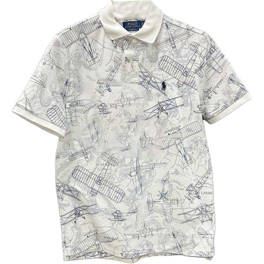 

Polo Ralph Lauren Patterned Button Casual Polo Shirt Short Sleeve Мужские топы Многоцветный 710944171-001 XL