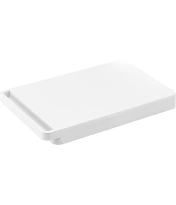Yamazaki Tower Platform W28 X D45 X Discreet 5328 (Yamazaki) Dolly, White, Approx. H6.5cm, Casters, Compact,