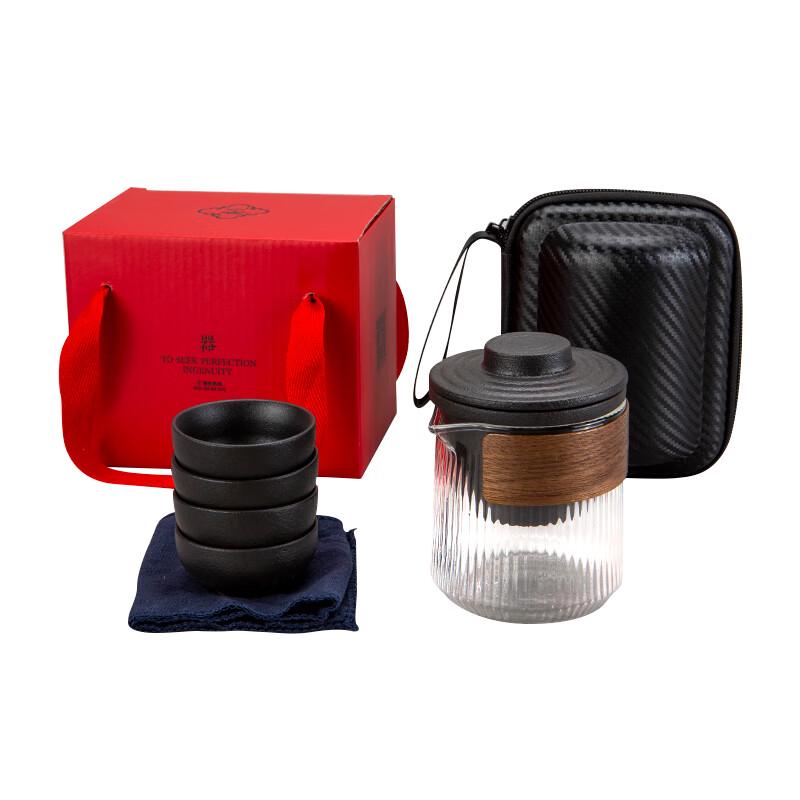 Ancient Style Seascape Ceramic Tea Set