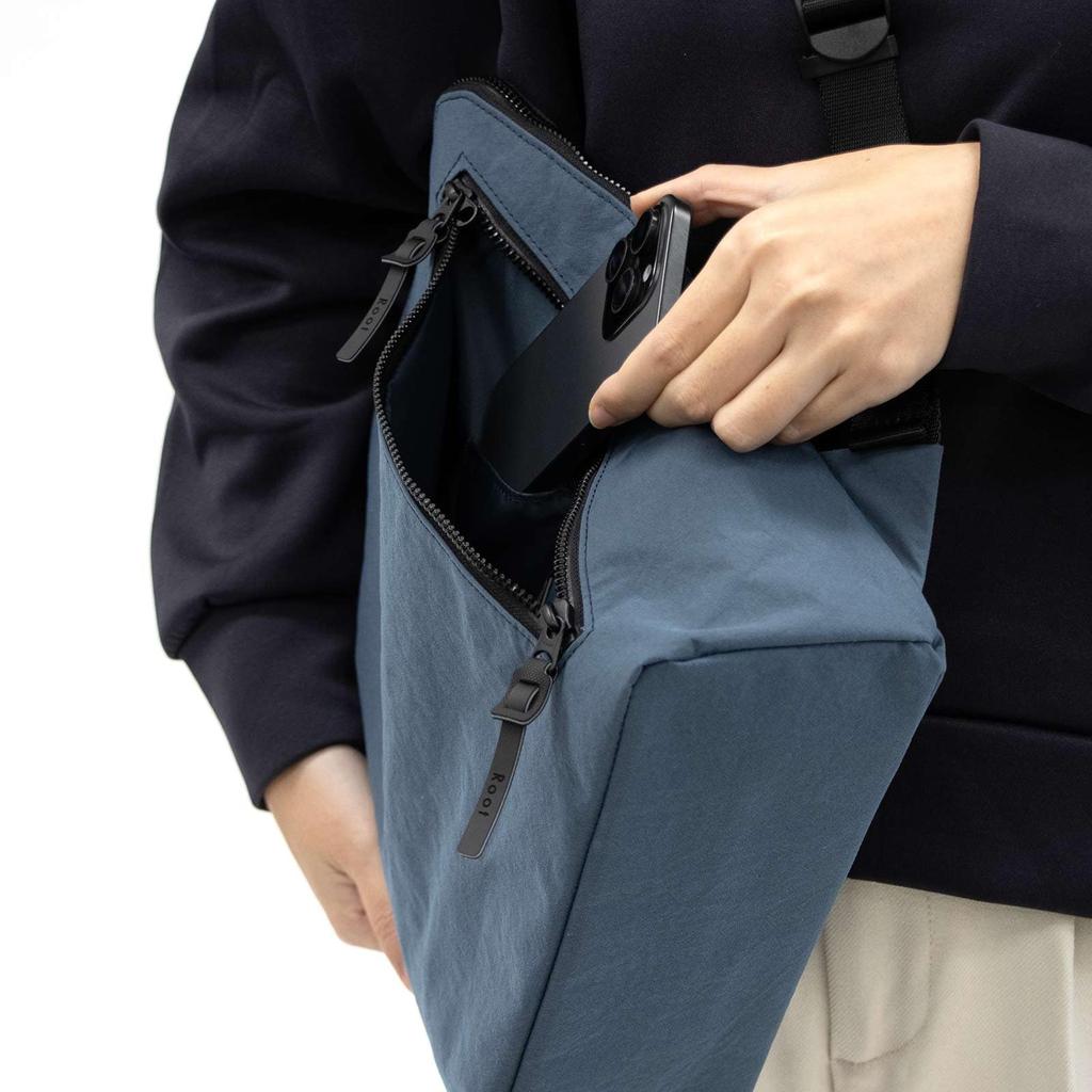 Root Wakpack Petit Type 2 Backpack, Unisex, Slim, Lightweight, Water-Repellent, A4 File and Tablet Storage (Olive)