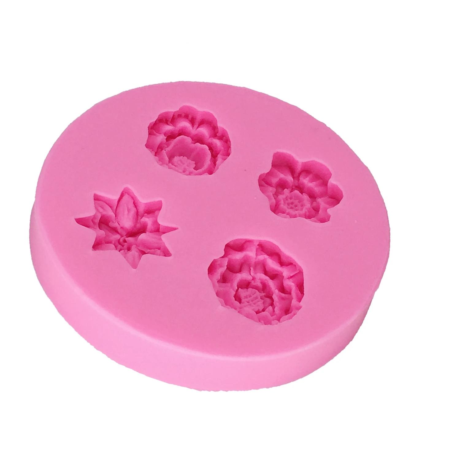 

Силиконовая форма для цветов, помадка, инструменты для украшения торта, кекса, желе, конфет, шоколада, украшения для выпечки