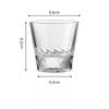 European Whiskey Glass for Home Beer Glass Old Fashioned Rocks Glasses Tumblers Glassware for Cocktail Scotch Gin Voldka Brandy