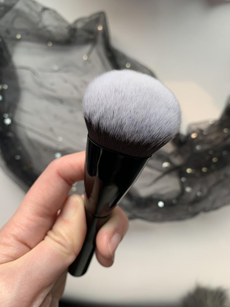 2025 New Arrival Best Sell Single Makeup Brush With Black Wooden Handle Factory Wholesale Professional Single Makeup Brushes Set
