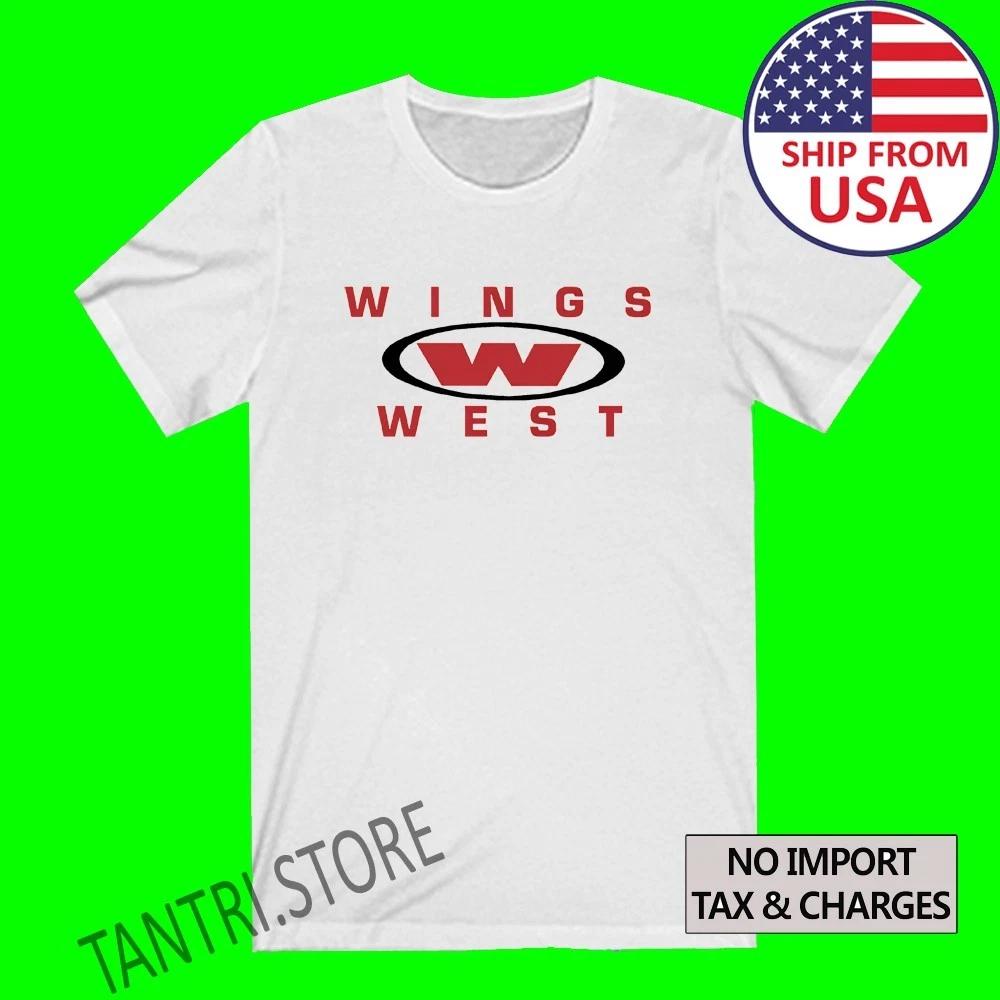 Wing West Racing Men s White Size S to 3XL 2XL