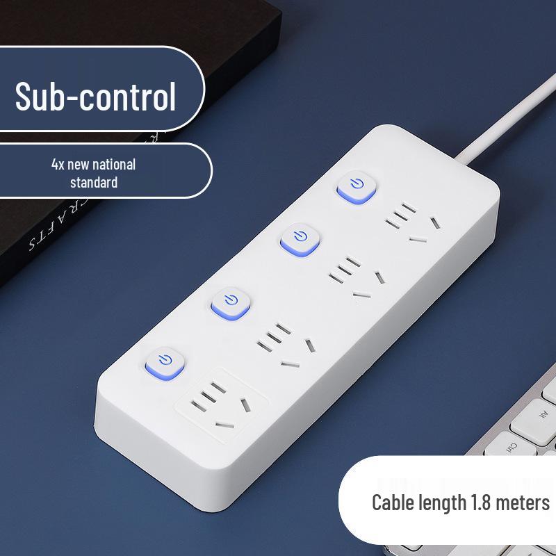 Xiaomi Multi-Outlet Power Strip with USB for Home, Office, or Dorm Use