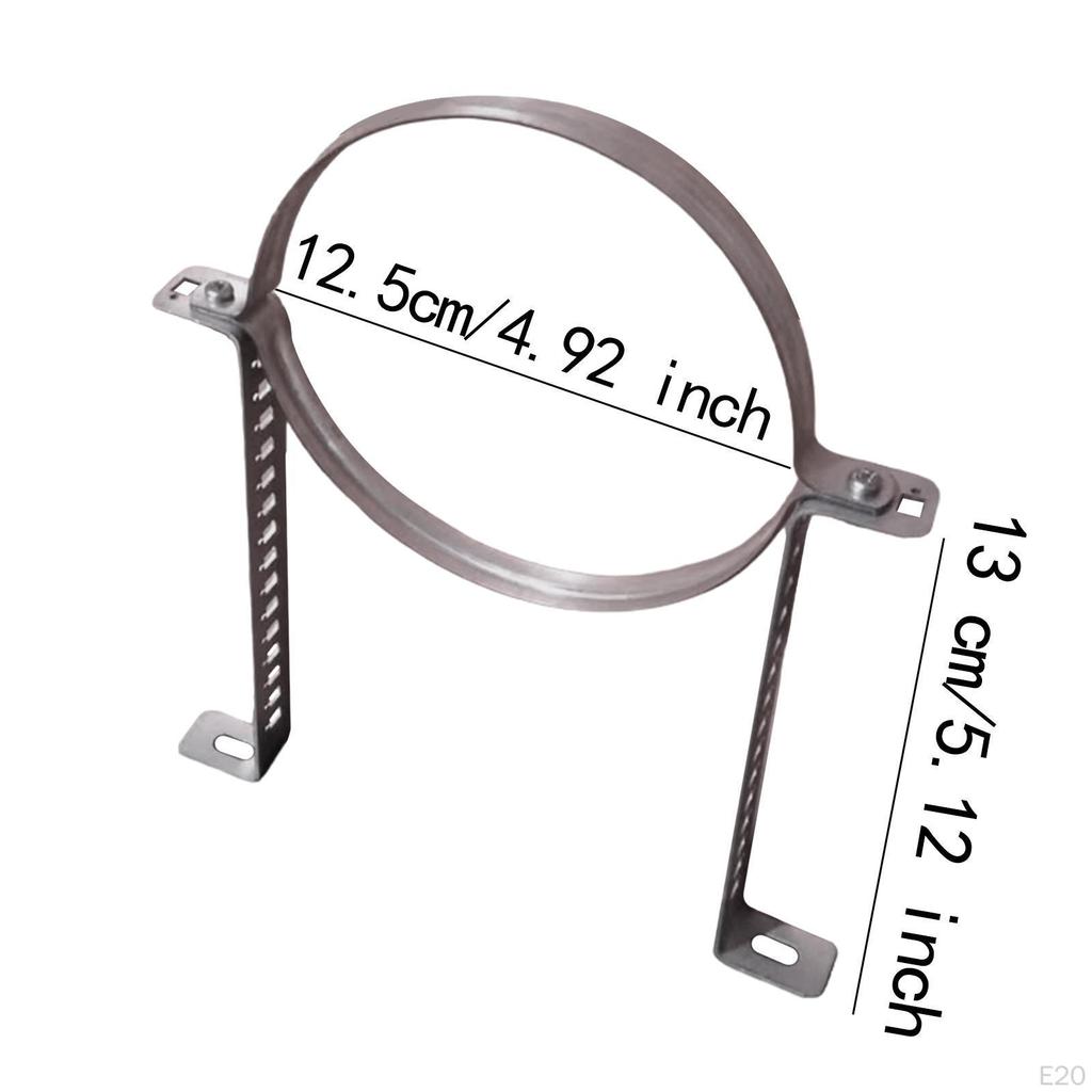 Kamin Rohr Halterung Zubehör Clip Bequem Befestigung Praktische Halter für