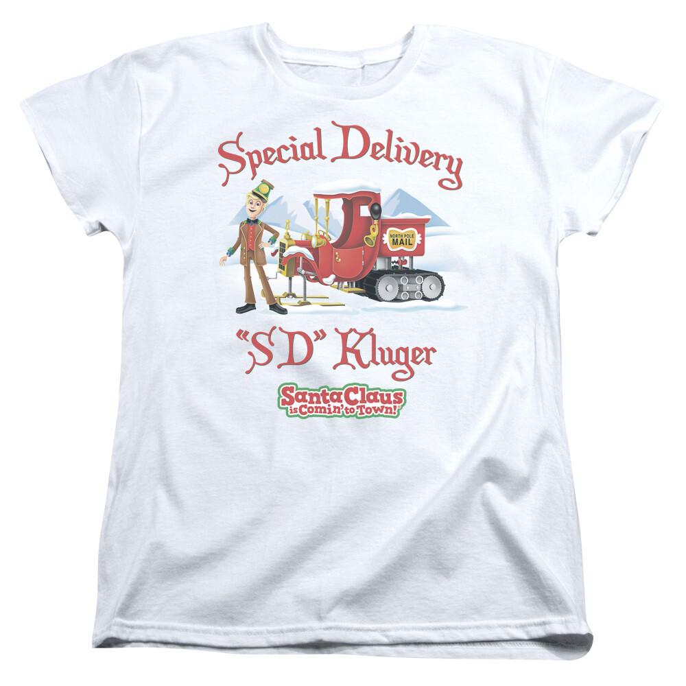 Santa Claus Is Comin To Town Kluger Women s T-Shirt Unisex T-Shirt S