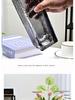 Thickened Square Glass Vase for Fresh Flowers - Elegant Hydroponic Floral Container for Living Room & Dining Table Decor