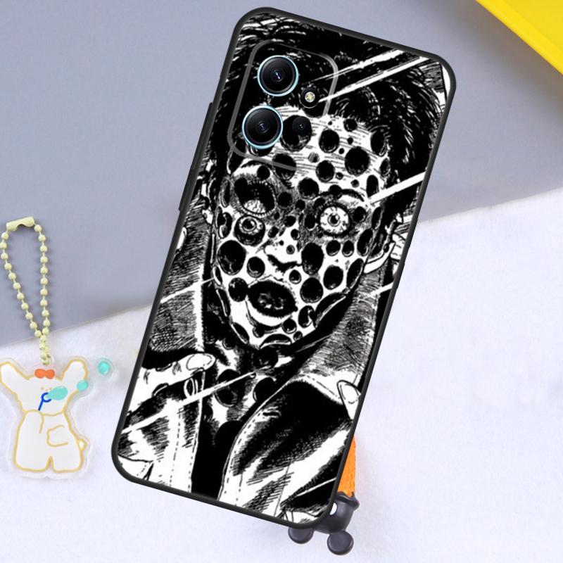 Horror Manga Style Case For Xiaomi Redmi Note 13 9 10 11 12 14 15 Pro Plus Cover For Redmi 15 C 14C 10C 12C 13C