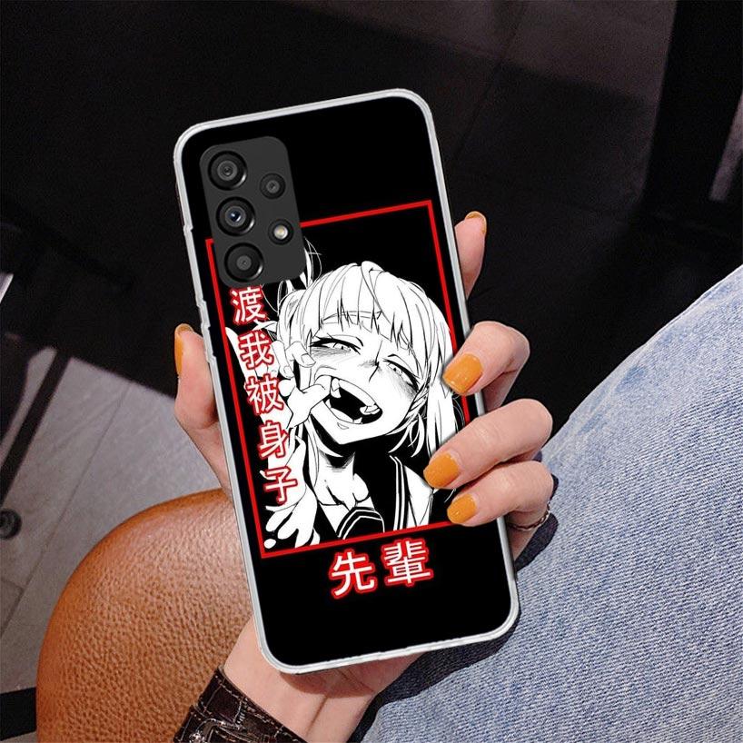 Himiko Toga Waifu Anime Phnoe Case for Samsung Galaxy A17 A37 A57 A16 A26 A36 A56 A15 A14 A13 A55 A54 A53 A35 A34 A33 A25 A24 A2