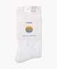 VUORI [Men'S] Half Crew Socks 2.0_White Vr16174001