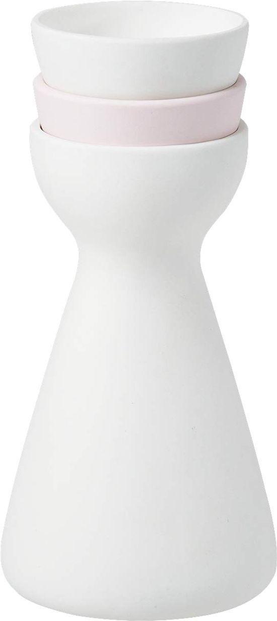 

Nishikai Pottery Hasami Ware Набор бледного саке Essence , белый/розовый