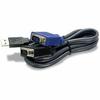 TRENDnet KVM Cable Trendnet TK-CU06 Black 1.8 M
