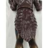 Used Ultraman Series Big Size Soft Vinyl Figure 2nd Generation Baltan Alien (Dark Brown