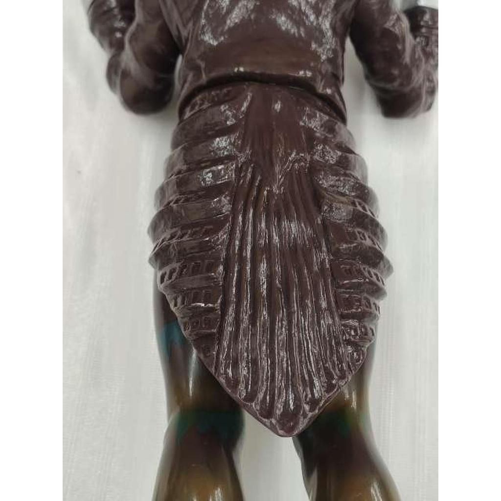 Used Ultraman Series Big Size Soft Vinyl Figure 2nd Generation Baltan Alien (Dark Brown