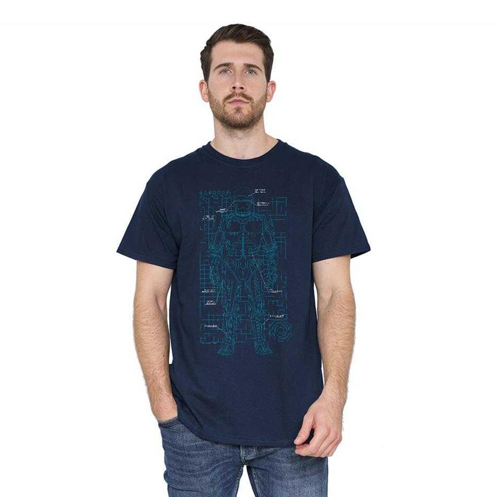 Robocop Unisex Adult Schematic T-Shirt