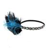 Headwear Feather Flapper Headband Rhinestone Party Headpiece Women Hairband  Carnival