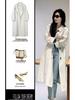 2025 Spring Korean Minimalist Women's Trench Coat: Relaxed, Fashionable, and Casual for Commuting