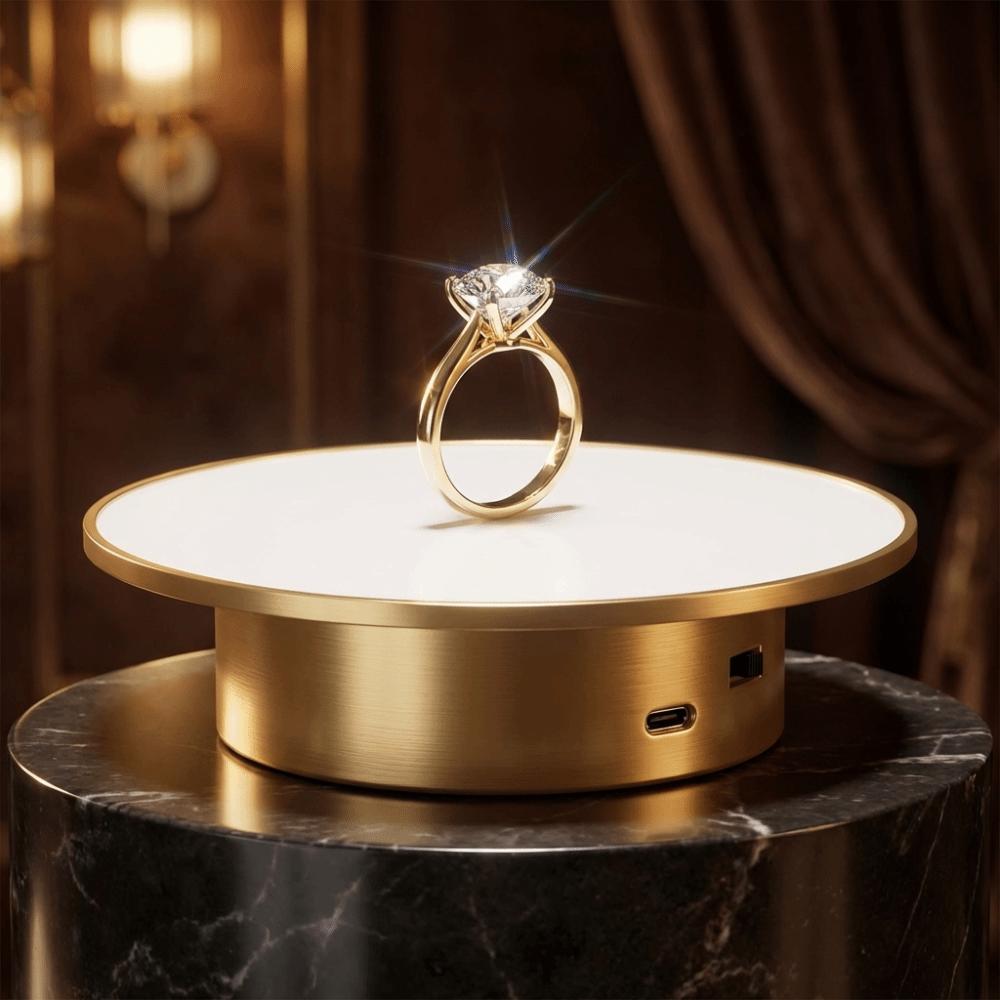 360-Degree Rotation Rotating Display Stand Photography Display Turntable  Short Video Shooting