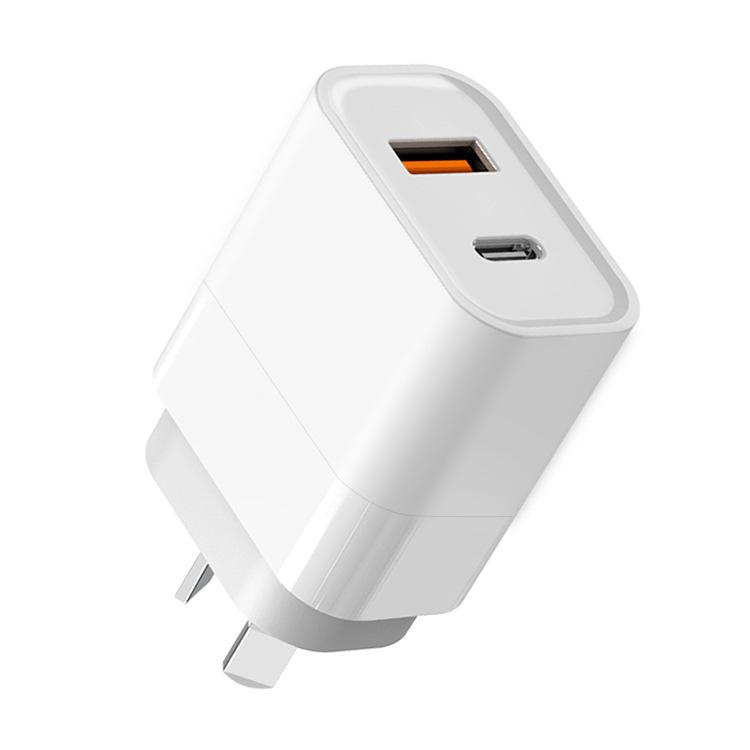 SAA Certified PD30W A+C Charger Type-C USB QC3.0 12V 1.5A Australian Standard Plug