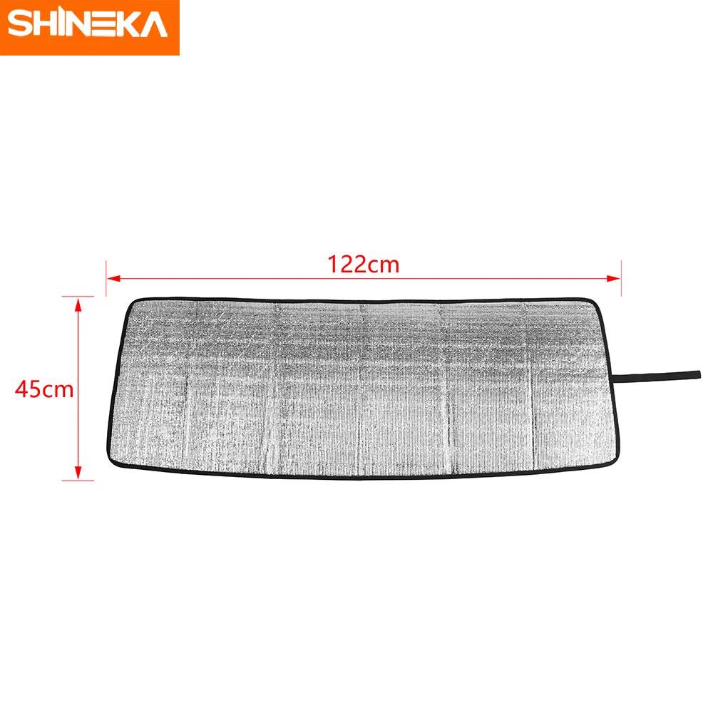 SHINEKA Windshield Sunshades For Suzuki Jimny 2019 2020 2021 2022 2023 Up Car Front Windshield Sun Visor Cover AccessoriesWindshield Sunshades 1