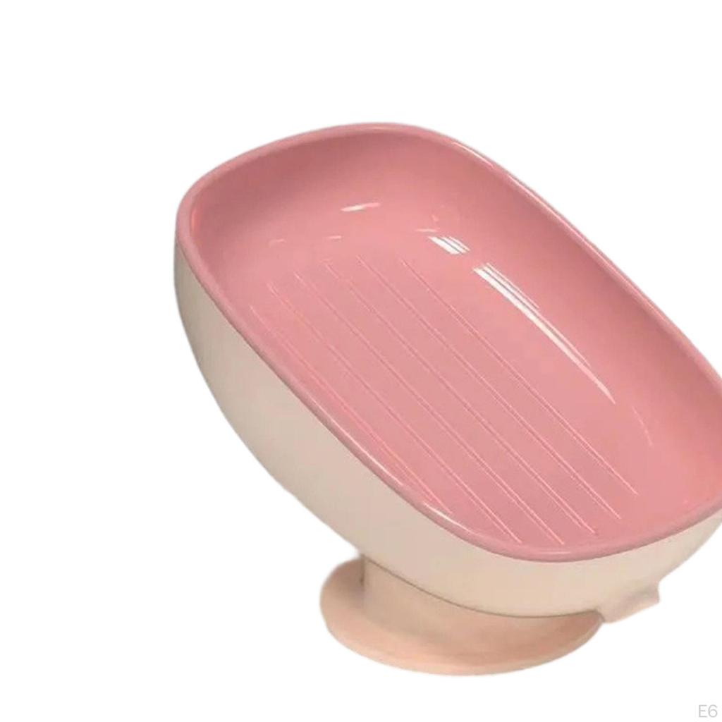 Self Draining Soap Cleaning Non Slip Vanity Tray Not Punched Fast Drying Storage Box for Kitchen