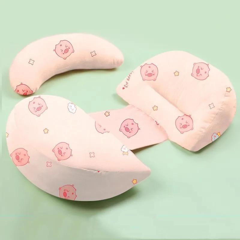 Pregnant Women's Pillow Adjustable U-shaped Waist Support Cartoon Pattern Cushion Maternity Pregnancy Side Sleeping Pillow