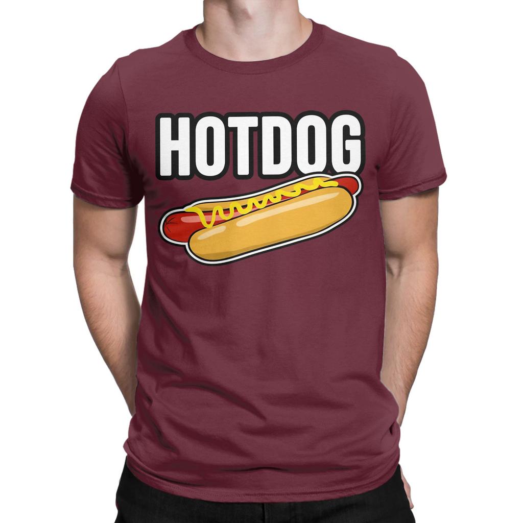 Delicious Hotdog Classic Novelty 100 Cotton Tshirt Chud Consuming Hotdogs Tees Tops For Unisex