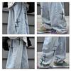 Men's Fashion Fashion Jeans Jeans rupte cu mânecă scurtă, stil hip-hop, pantaloni sport drepți, stiluri de primăvară și toamnă, stiluri la modă, stiluri de hip-hop