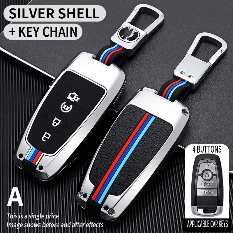 Car Key Case for Ford Fusion Mustang Explorer F150 Edge Mondeo Mk5 Focus Mk4 2019 2020 2021 Covers