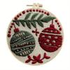 1 Pezzo Pacchetto Materiali Stoffa Ricamo Fatto a Mano Natale DIY