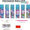 6 PCS 5D DIY Special Shaped Diamond Painting Bookmarks Kits with Tassels Rhinestone Art Bookmark Kits for Adults Women