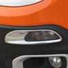 For Jeep Renegade 2015-2017 Car Daytime Lights Running Light Fog Lamp Cover Front Bumper Lights ABS Chrome Accessories