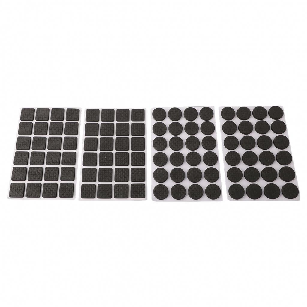 EVA Table mat Protection Pad Black Chair leg Furniture 96PCS DIY Floor protector