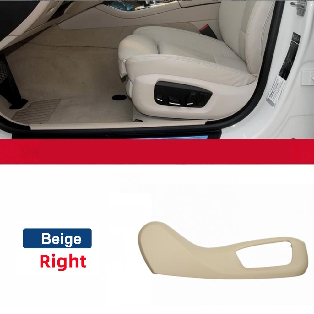 Car Front Seat Side Cover Panel Trim For BMW 5 X5 X6 Series F07 F11 F01 F10 F18 F15 F16 F85 F86 Auto Interior Replacement Parts
