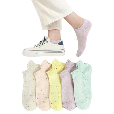 Knöchelsocken für den Sommer, kurz, zum Mitnehmen, Sneaker, atmungsaktiv, für den Sommer, zum Pendeln zur Arbeit oder zur Schule [DAMILY] Damensocken, Socken, süß, eng, Baumwolle, stilvoll, Socken,
